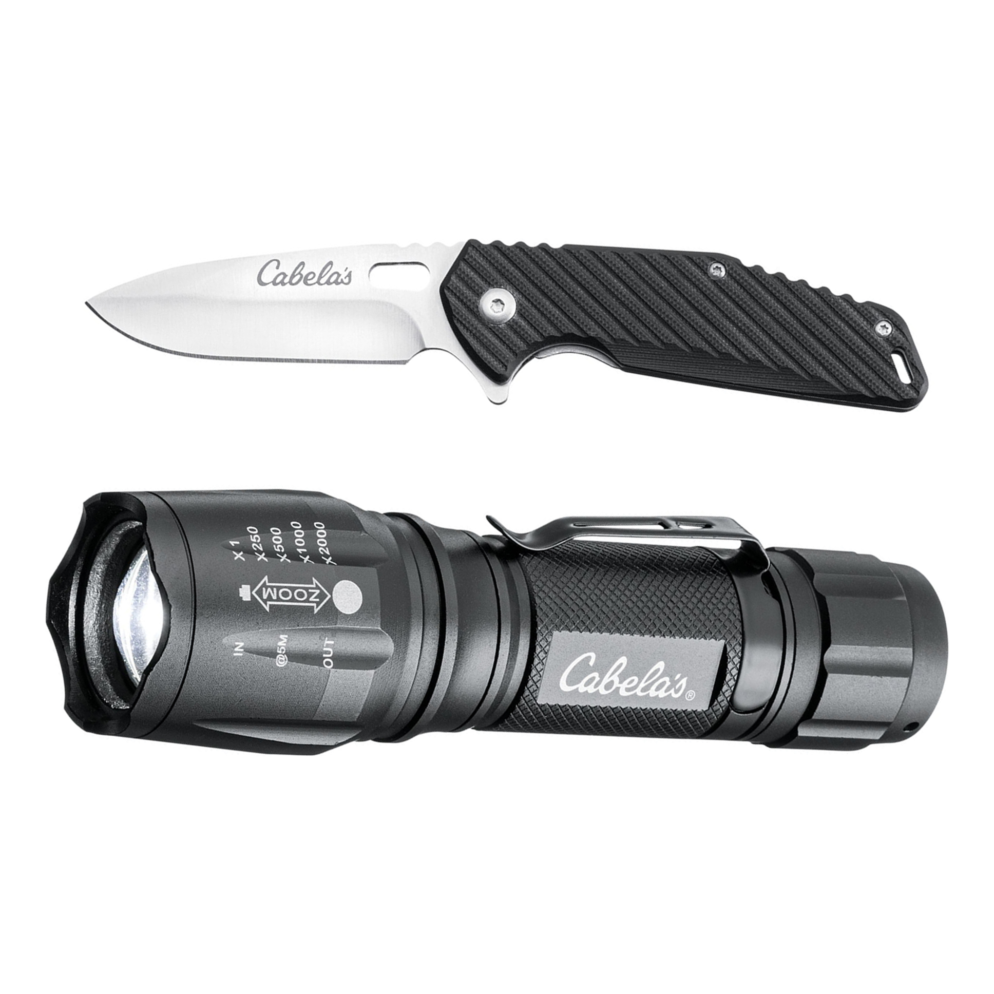 Cabela's Pocket Knife and Flashlight Combo Cabela's